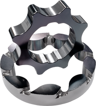 Load image into Gallery viewer, Boundary 2011+ Ford Coyote Mustang/GT350 Billet Black Oil Pump Gear - Vane Ported MartenWear Treated BOUCM-OPG-MUSTANG-VM