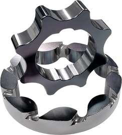 Boundary 2011+ Ford Coyote Mustang/GT350 Billet Black Oil Pump Gear - Vane Ported MartenWear Treated BOUCM-OPG-MUSTANG-VM