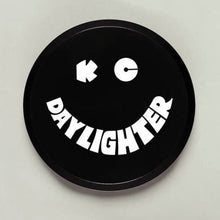Load image into Gallery viewer, KC HiLiTES 6in. Round Hard Cover for Daylighter/SlimLite/Pro-Sport (Single) - Black w/White Smile KCL5200
