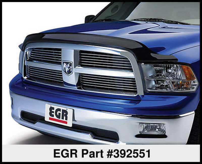 EGR 06+ Dodge F/S Pickup Aerowrap Hood Shield (392551) EGR392551