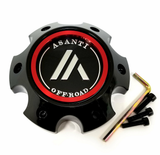 ASA OFR CAP 6X5.5 H42 - GLOSS BLACK  -  Asanti 130L1456GB-H42