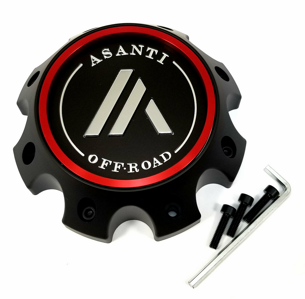 ASA OFR CAP 8X170 H52 - SATIN BLACK - Asanti 130L1708SB-H52 GKTN_130L1708SB-H52