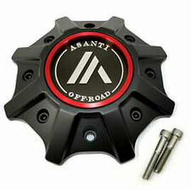 AB811 CAP MOST PCD H38 - SATIN BLACK - Asanti 135L215SB-H38 GKTN_135L215SB-H38