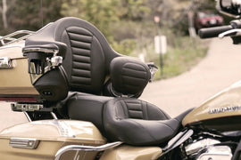 Mustang 08-21 Harley Electra Glide Std, Rd Glide ,Rd King ,Str Glide Super Touring Arm Wrap - Black MMP79014