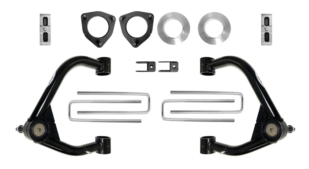 2019-2022 Chevy 1500 4WD 4 Inch Lift Kit w/ Upper Control Arms Tuff Country