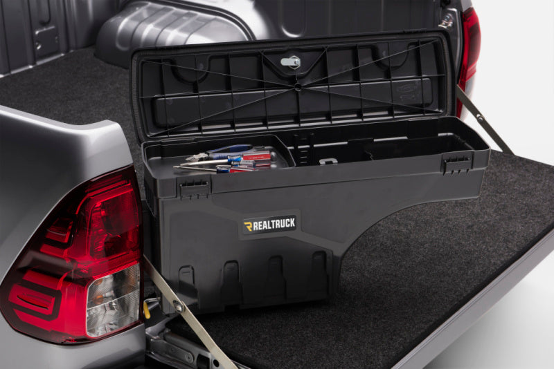 UnderCover 05-20 Toyota Tacoma Drivers Side Swing Case - Black Smooth UNDSC401D