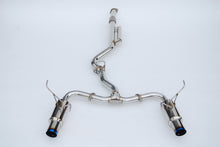 Load image into Gallery viewer, Invidia 2022+ Subaru WRX N1 Twin Outlet Single Layer Tip Cat-Back Exhaust INVHS22WRXGTT