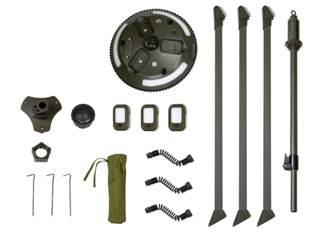 UFO Solar Light Light Pods & Speaker - Camping Light Overland Vehicle Systems - Overland Vehicle Systems 15049901 HYDZ_15049901