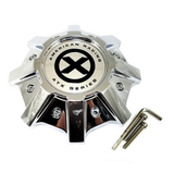 ATX CAP BOLT ON - CHROME - ATX Wheels 1504C01