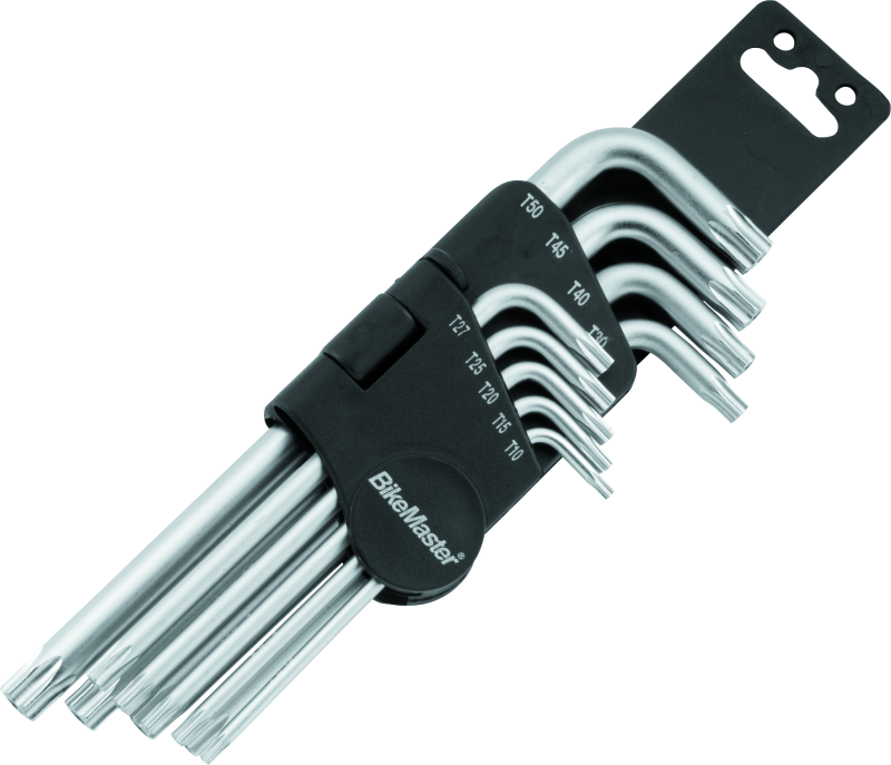 BikeMaster 9-pc Ball End Short Wrench Set - Torx BKM151584