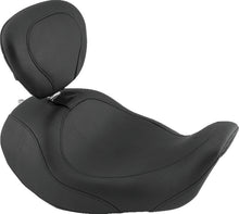Load image into Gallery viewer, Mustang 06-17 Harley Dyna Wide Tripper Forward Solo Seat w/Driver Backrest - Black