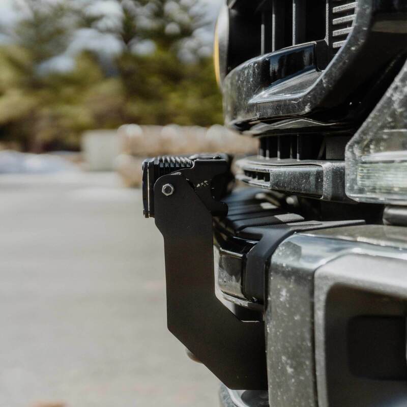 KC HiLiTES 2017+ Ford Super Duty Front Bumper Light Bar Mount For 40in Flex Era LED Light Bar KCL7354