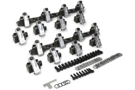 BBC Shaft Rocker Arm Kit w/Brodix 3X O/P Heads - T&D Machine 3128-170/170