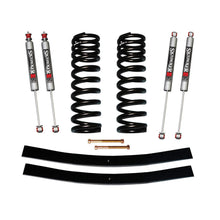 Load image into Gallery viewer, Bronco Suspension Lift Kit 75-77 Ford Bronco w/Shock M95 Performance Shocks 1.5-2 Inch Lift Incl. Front Coil Springs Rear Add-A-Leafs Skyjacker