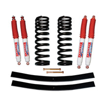 Load image into Gallery viewer, Bronco Suspension Lift Kit 75-77 Ford Bronco w/Shock Nitro Shocks 1.5-2 Inch Lift Incl. Front Coil Springs Rear Add-A-Leafs Skyjacker