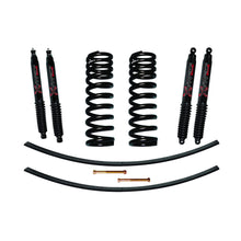 Load image into Gallery viewer, F-100/F-150 Suspension Lift Kit 73-75 Ford F-100 77-79 F-150 w/Shock Black MAX Shocks 1.5-2 Inch Lift Incl. Front Coil Springs Rear Add-A-Leafs Skyjacker