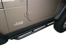 Load image into Gallery viewer, Body Armor 4x4 97-06 Jeep Wrangler TJ Rockcrawler Side Steps BODTJ-4121