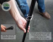 Load image into Gallery viewer, Nomadic Awning 2.5 - 8.0 ft. with Black Cover Overland Vehicle Systems - Overland Vehicle Systems 18059909 HYDZ_18059909