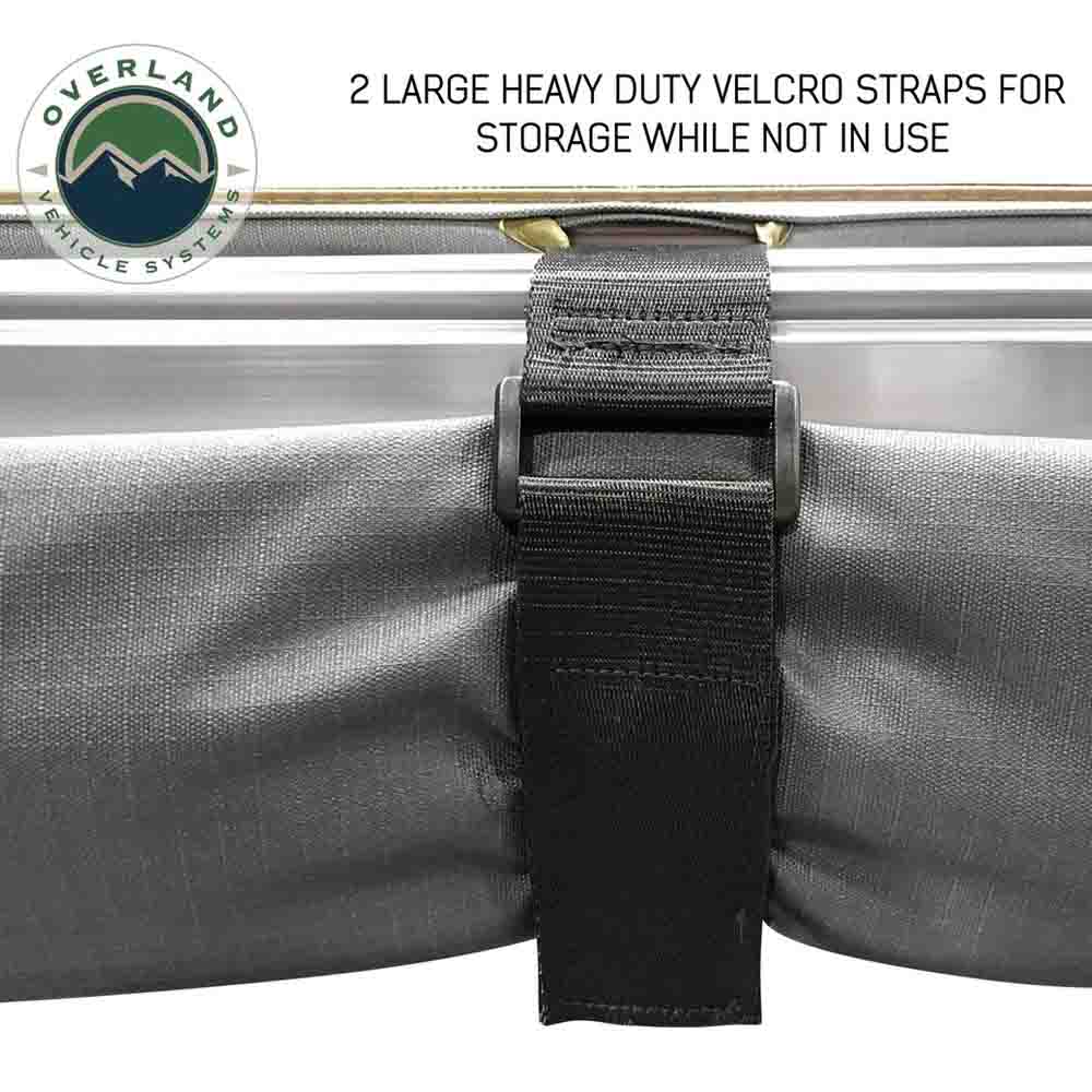 Nomadic Awning 2.5 - 8.0 ft. with Black Cover Overland Vehicle Systems - Overland Vehicle Systems 18059909 HYDZ_18059909