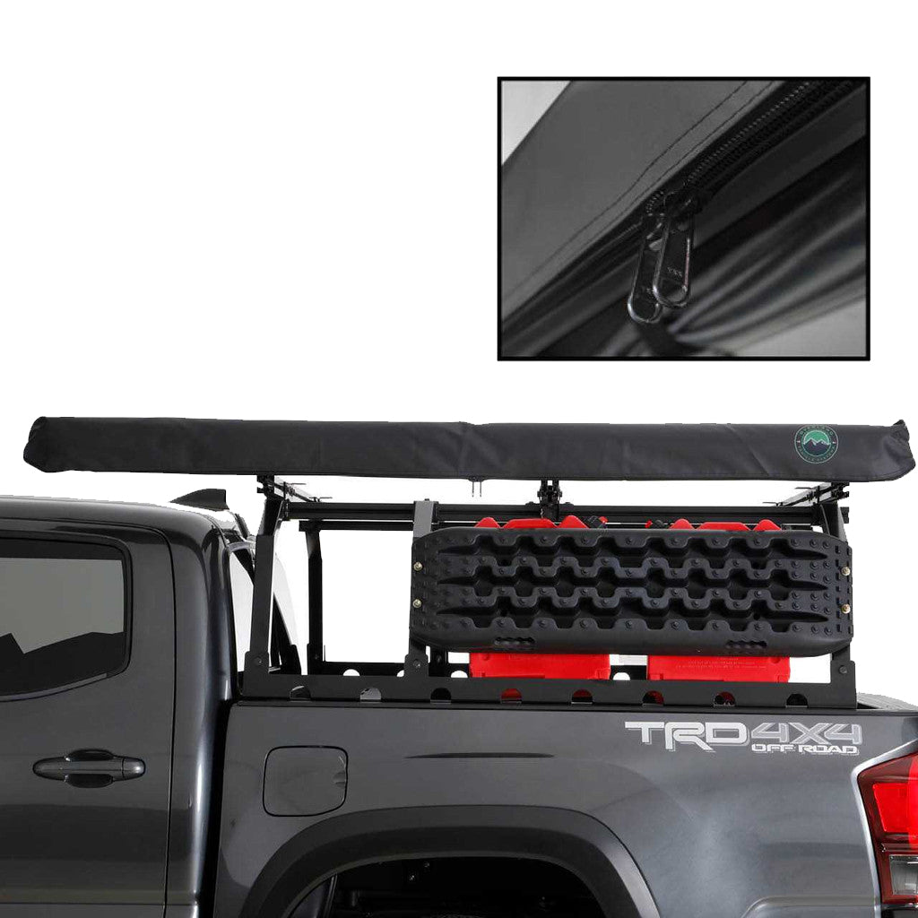 Nomadic Awning 2.5 - 8.0 ft. with Black Cover Overland Vehicle Systems - Overland Vehicle Systems 18059909 HYDZ_18059909