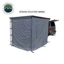 Load image into Gallery viewer, HD Nomadic 2.0 Awning Room Enclosure, Grey Body, Green Trim (4 Walls and Floor) Overland Vehicle Systems - Overland Vehicle Systems 18089920 HYDZ_18089920