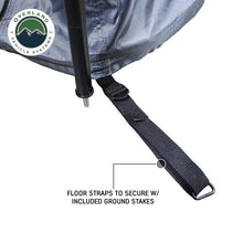 Load image into Gallery viewer, HD Nomadic 2.0 Awning Room Enclosure, Grey Body, Green Trim (4 Walls and Floor) Overland Vehicle Systems - Overland Vehicle Systems 18089920 HYDZ_18089920