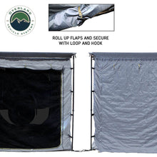 Load image into Gallery viewer, HD Nomadic 2.0 Awning Room Enclosure, Grey Body, Green Trim (4 Walls and Floor) Overland Vehicle Systems - Overland Vehicle Systems 18089920 HYDZ_18089920