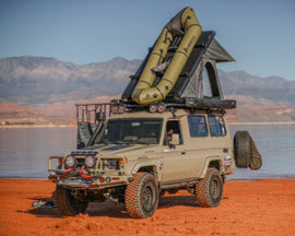 18099901 Mamba 3 Roof Top Tent - Clam Shell Roof Top Tent Overland Vehicle Systems - Overland Vehicle Systems 18099901 HYDZ_18099901