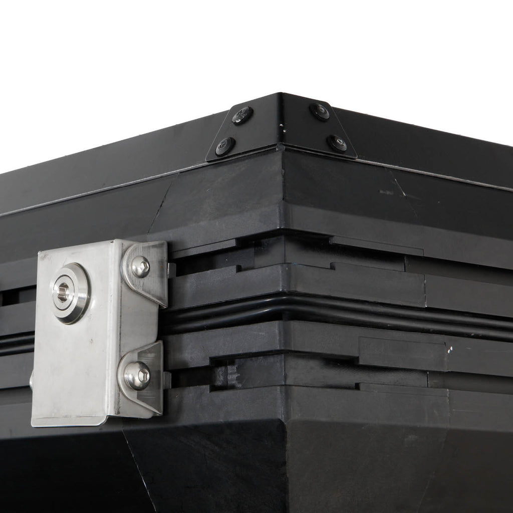 Aluminum Clam Shell Roof Top Tent Sidewinder Side Opening Overland Vehicle Systems - Overland Vehicle Systems 18109901 HYDZ_18109901