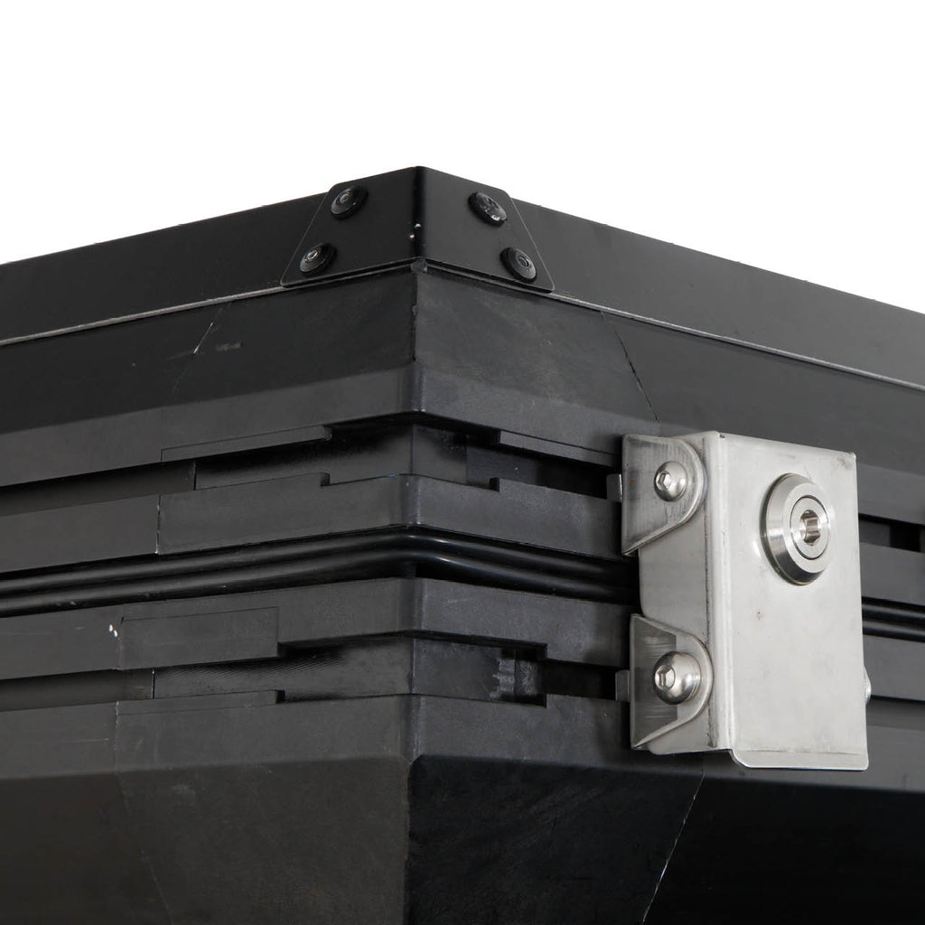 Aluminum Clam Shell Roof Top Tent Sidewinder Side Opening Overland Vehicle Systems - Overland Vehicle Systems 18109901 HYDZ_18109901