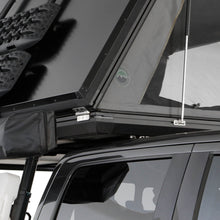Load image into Gallery viewer, Aluminum Clam Shell Roof Top Tent Sidewinder Side Opening Overland Vehicle Systems