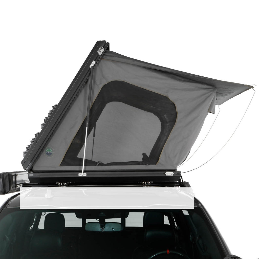 Aluminum Clam Shell Roof Top Tent Sidewinder Side Opening Overland Vehicle Systems - Overland Vehicle Systems 18109901 HYDZ_18109901