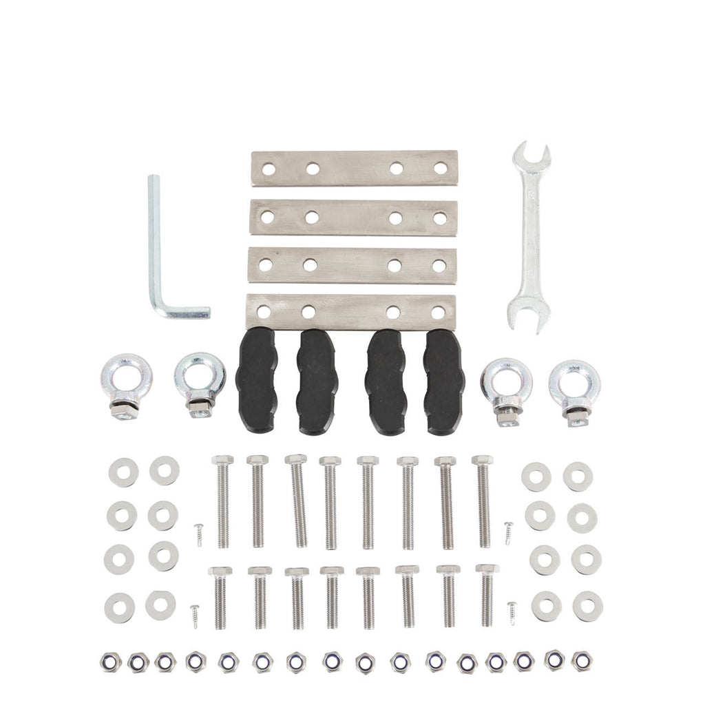 Aluminum Clam Shell Roof Top Tent Sidewinder Side Opening Overland Vehicle Systems - Overland Vehicle Systems 18109901 HYDZ_18109901