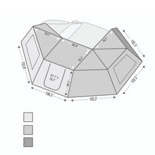 Load image into Gallery viewer, 270 Awning Wall With Window - Nomadic Awning 270 Side Wall 2 Overland Vehicle Systems