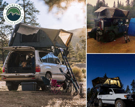 Best Hard Shell Rooftop Tent 18189901 Bushveld II Overland Vehicle Systems - Overland Vehicle Systems 18189901 HYDZ_18189901