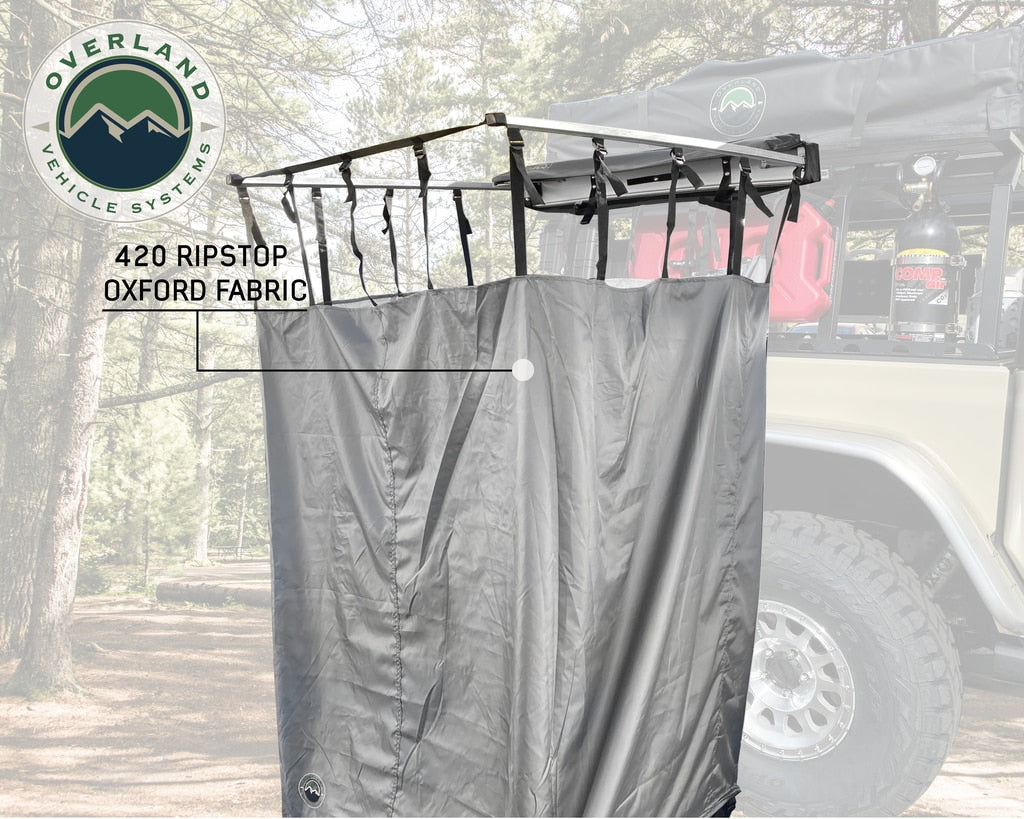 Car-Side Shower Room - Affordable and Convenient Overland Vehicle Systems - Overland Vehicle Systems 18199909 HYDZ_18199909