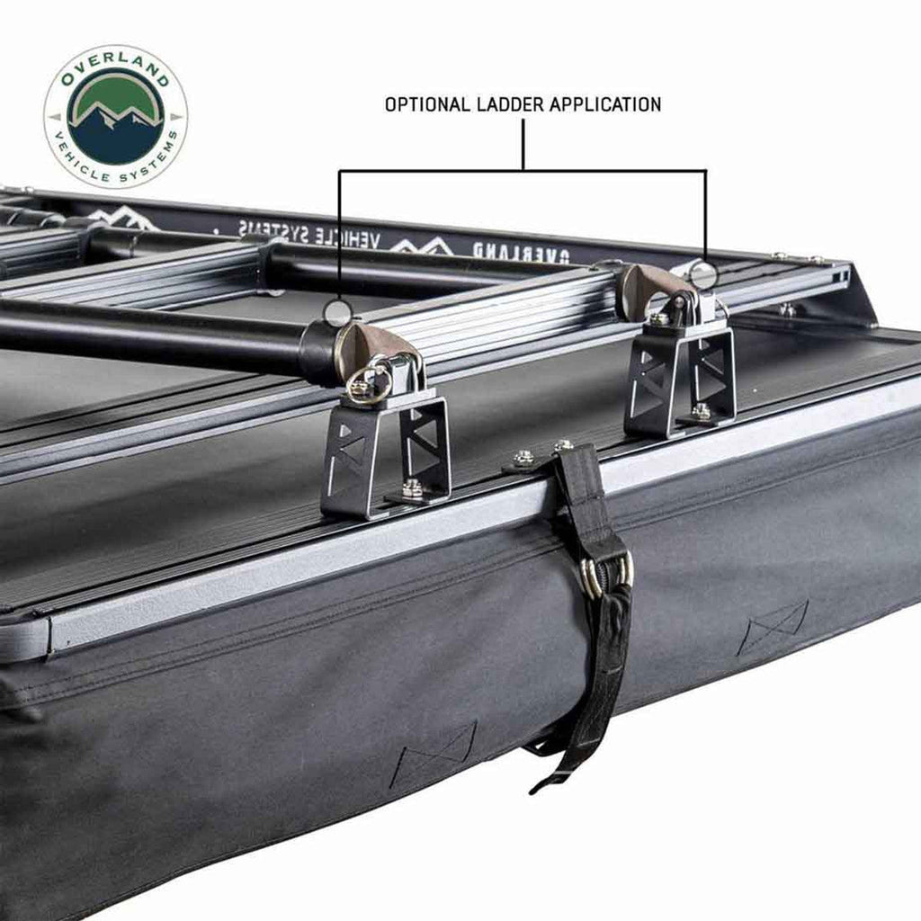 XD Sherpa S3S - Soft Sided Roof Top Tent, 3 Person, Grey Body and Black Rainfly Overland Vehicle Systems - Overland Vehicle Systems 18209903 HYDZ_18209903