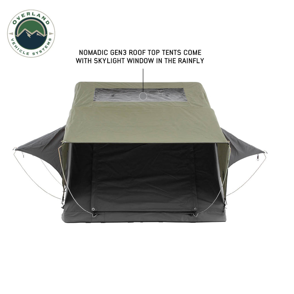 Best Roof Top Tent 3 Person Nomadic 3 Ext. Roof Top Tent Overland Vehicle Systems - Overland Vehicle Systems 18339936 HYDZ_18339936