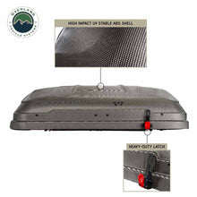 Load image into Gallery viewer, HD Bundu 2 - Hard Shell Roof Top Tent, 2 Person, Grey Body and Black Rainfly Overland Vehicle Systems