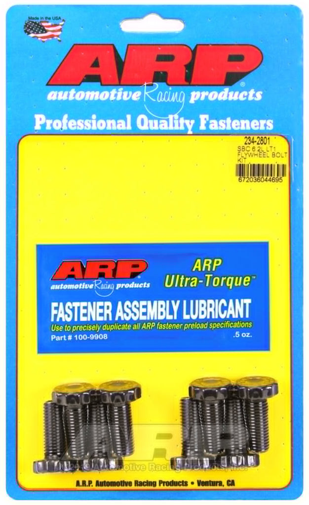 ARP Chevrolet Small Block 6.2L lT1 1.25 UHL Flywheel Bolt Kit ARP234-2801