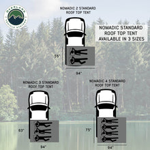 Load image into Gallery viewer, Nomadic 3 Standard Roof Top Tent 3 Person Roof Top Tent Overland Vehicle Systems