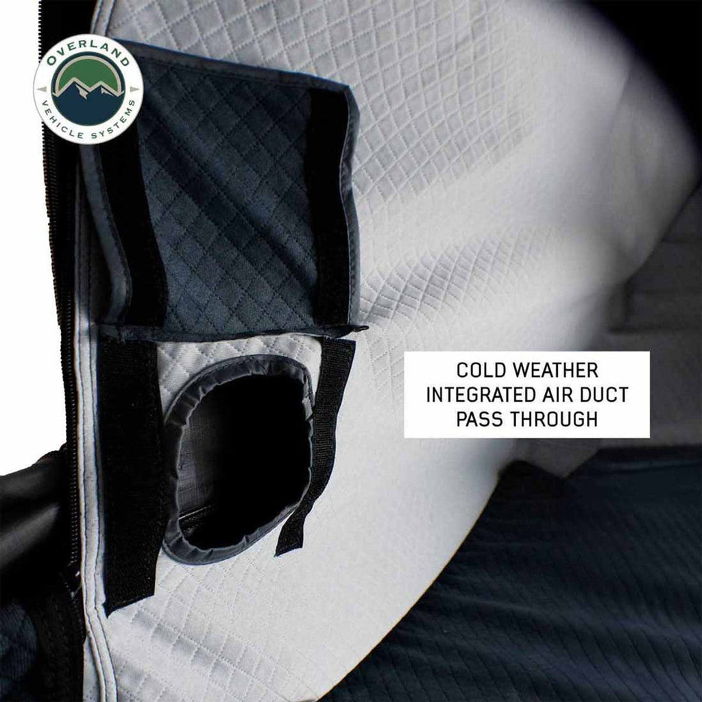 XD Everest 2 - Cantilever Aluminum Roof Top Tent, 2 Person, Grey Body and Black Rainfly Overland Vehicle Systems - Overland Vehicle Systems 18489902 HYDZ_18489902