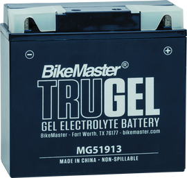 BikeMaster TruGel Battery - MG51913 BKM780554