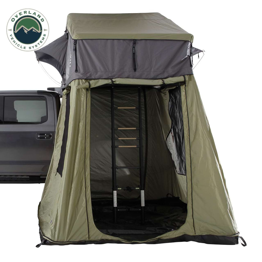 Nomadic 3 Roof Top Tent Annex Room With Floor & Cover Overland Vehicle Systems - Overland Vehicle Systems 18539936 HYDZ_18539936