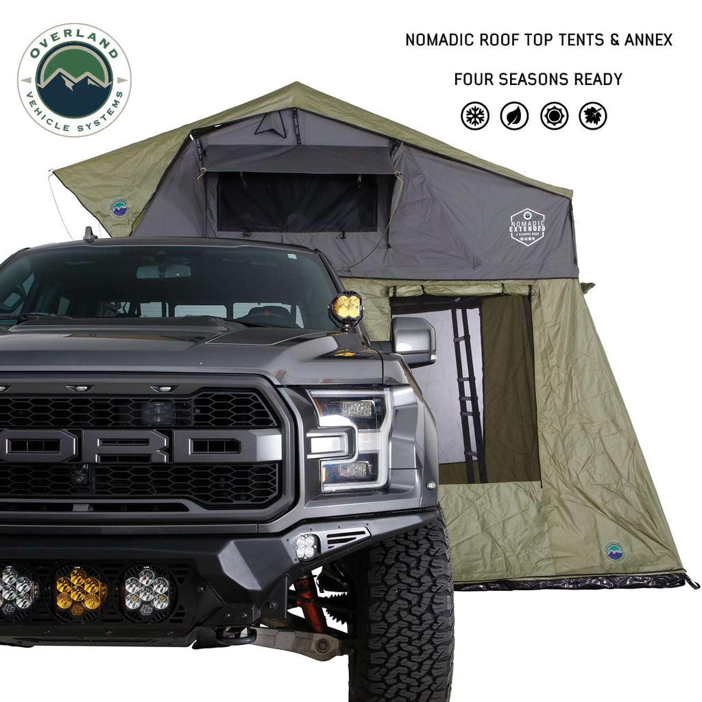 Nomadic 3 Roof Top Tent Annex Room With Floor & Cover Overland Vehicle Systems - Overland Vehicle Systems 18539936 HYDZ_18539936