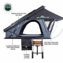 Load image into Gallery viewer, XD Lohtse - Clamshell Aluminum Roof Top Tent, 2 Person, Grey Body and Black Rainfly Overland Vehicle Systems