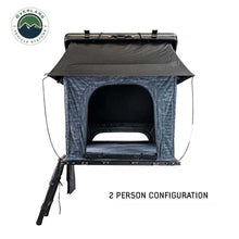 Load image into Gallery viewer, XD Lohtse - Clamshell Aluminum Roof Top Tent, 2 Person, Grey Body and Black Rainfly Overland Vehicle Systems - Overland Vehicle Systems 18589902 HYDZ_18589902