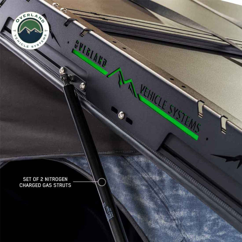 XD Lohtse - Clamshell Aluminum Roof Top Tent, 2 Person, Grey Body and Black Rainfly Overland Vehicle Systems - Overland Vehicle Systems 18589902 HYDZ_18589902