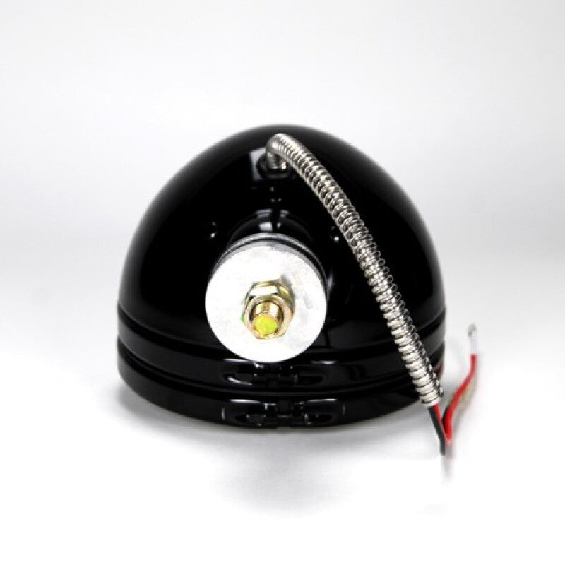 KC HiLiTES Daylighter 6in. Halogen Light 100w Spot Beam (Single) - Black SS KCL1238