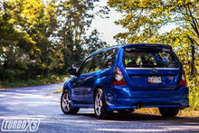 Load image into Gallery viewer, Turbo XS 04-08 Forester XT Axle Back 4in Polished Stainless Tip Muffler TXSFXT04-RMA